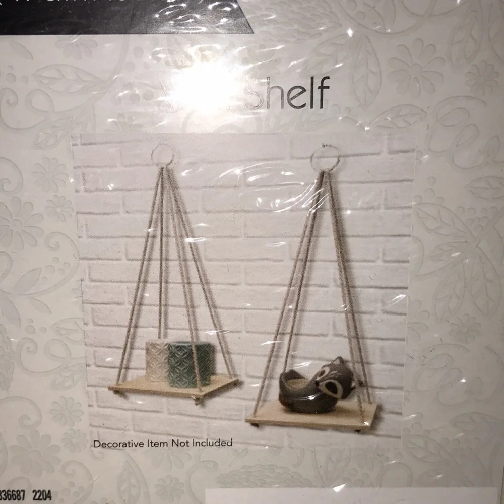 Wall shelf, 2pk. NWOT